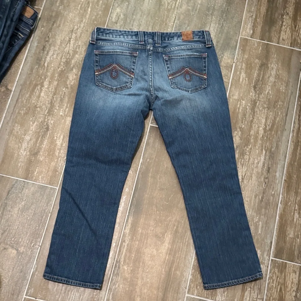 Vintage Lucky Brand Dark Blue Ankle Jeans - Picture 5 of 12